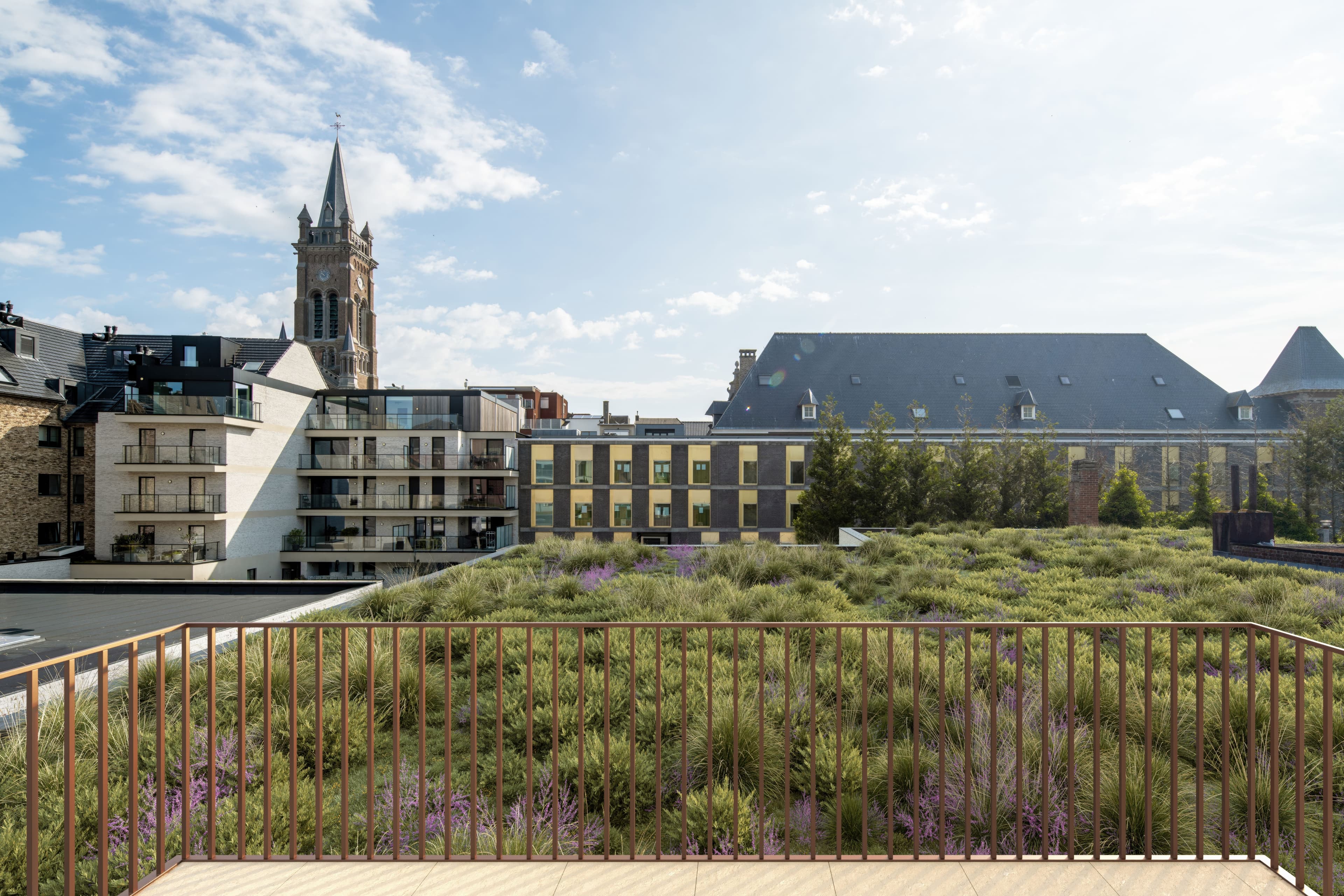 Ruime nieuwbouwappartementen tussen het station en de zeedijk in Blankenberge