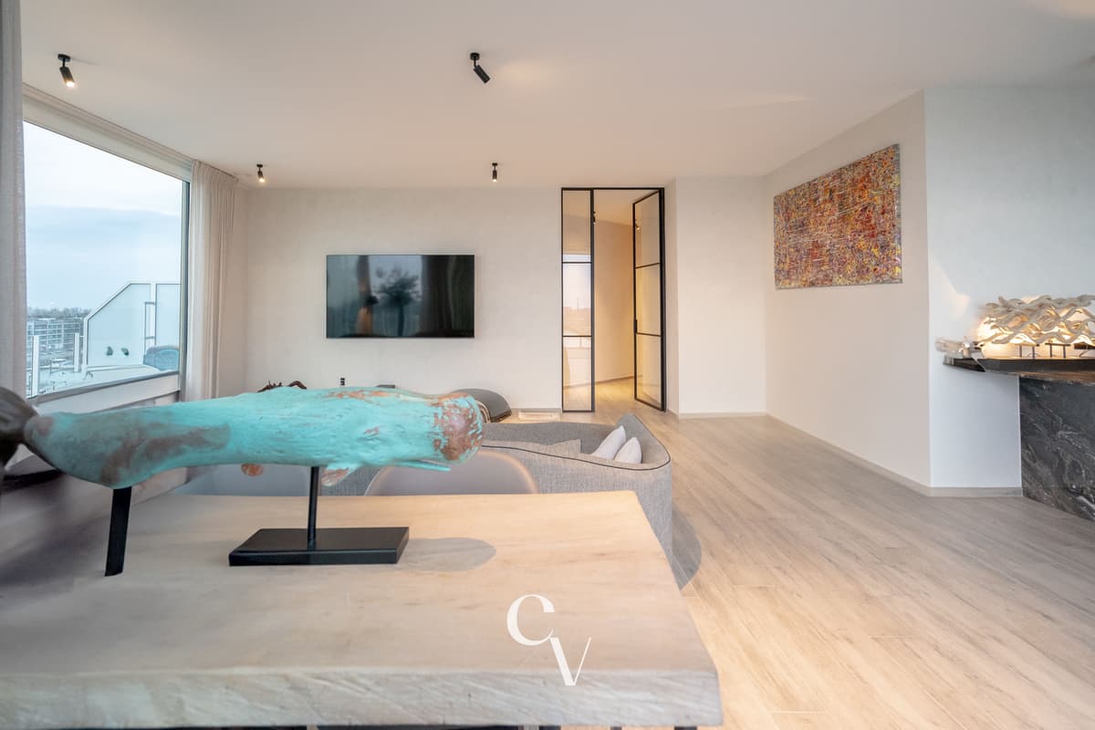 Zeebrugge Penthouse woonkamer